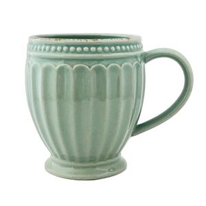 Lenox French Perle Groove LITE BLUE Mug, NEW